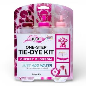 Tulip One-Step Tie-Dye 3 Color Kit - Wine, Fuchsia, & Blush - NWT